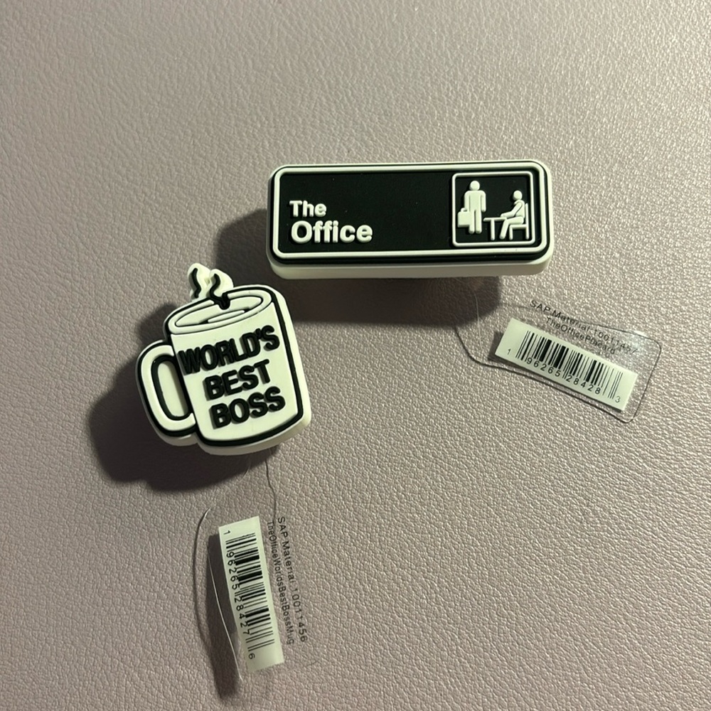NEW CROCS The Office Charms
